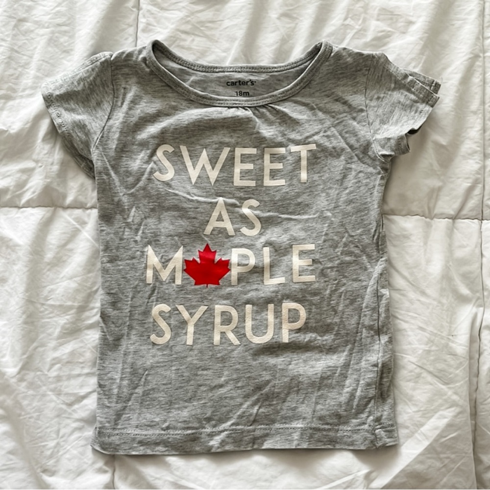 4/$20 Canadian shirt | Carters | 18 months